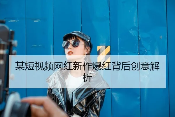 某短视频网红新作爆红背后创意解析